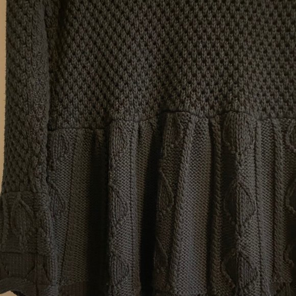 Ladies 100% Cotton Black Cardigan - Size M New Without Tags - Picture 6 of 7